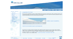 Desktop Screenshot of co2-ccs.unis.no